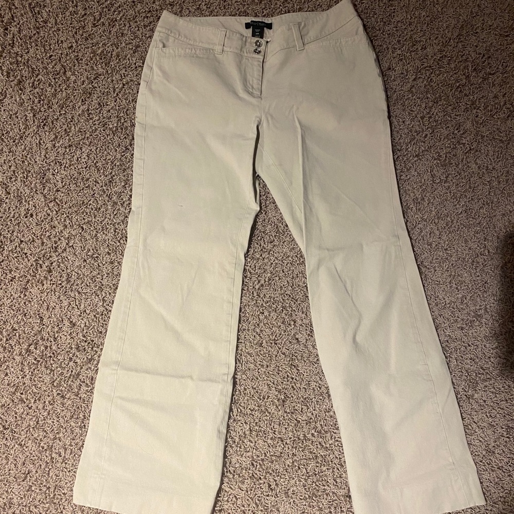 White House Black Market khakis